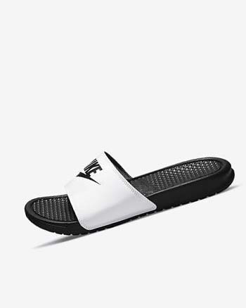 Nike Benassi JDI Blancos Negros Negros | MX 5515